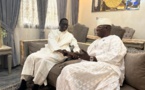 Photos / Présentation de condoléances: Amadou Bâ, ¨Premier ministre, chez Cheikh Abdou Bara Dolly Mbacké