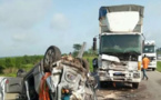 Axe Mékhé-Pire: 03 morts et 12 blessés dans une collision entre un camion et un minicar