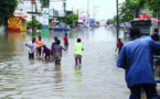 Des quartiers de Kaffrine sous les eaux de pluies