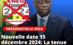 Assemblée nationale : C’est acté, l’élection présidentielle finalement renvoyée au 15 décembre 2024