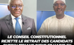 Le Conseil constitutionnel rejette le retrait des candidats Habib Sy et Cheikh Tidiane Dièye de la course présidentielle