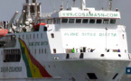 Le navire Aline Sitoé Diatta est arrivé au port de Ziguinchor, avec 200 passagers à bord