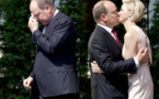 Photos Albert de Monaco pleure après la décla­ra­tion d'amour de Char­lène en français