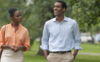 La première photo du film sur la romance entre Barack et Michelle Obama