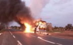 Incendie sur l'Autoroute de l'Avenir : Fermeture temporaire de la sortie 6 de Lobat Fall