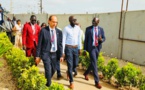 Photos : Malick Ndiaye, ministre des Transports, visite les installations du TER