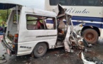 Koumpentoum : 6 morts et 14 blessés dans une collision entre un bus et un minicar (Photos)