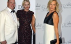 Photos - Char­lène de Monaco sublime et Estelle Lefé­bure rayon­nante pour une soirée de gala