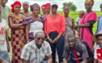 Photos / En tournée dans la zone Centre : Mme Aïssatou Ndiaye, nouveau Coordonnateur national du PNDAS, à la rencontre des acteurs des filières prioritaires du Projet Agropole Centre