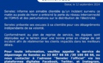 Perturbations dans la distribution de l’électricité : La Sénélec informe son aimable clientèle, d’un incident sur le réseau interconnecté de l’OMVS