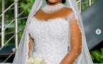 Mariage avec Bril Fight: admirez la magnifique robe de Dieyna Baldé (Photos)