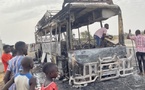 Kolda : Un bus de militants de la coalition Takku Wallu prend feu