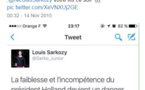 Atten­tats de Paris : le tweet indé­cent de Louis Sarkozy