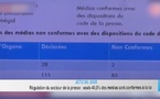 Actu du jour-Régulation secteur de la Presse : 40,5% seulement des médias en règle