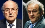 Foot: Platini et Blatter suspendus 6 ans