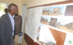 En images la visite de chantier du Directeur général de la Sn Hlm à Ziguinchor