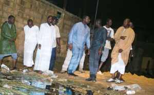 Photos / Touba : Moussa Balla Fofana, ministre de l’Urbanisme, des Collectivités territoriales et de l’Aménagement des territoires, au chevet des sinistrés