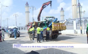 Touba : Le Dahira mouride de la ville de Dakar, s'engage aux côtés des populations affectées par les inondations