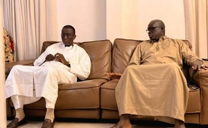 Photos : Amadou BA chez la famille de Mamadou Moustapha Ba