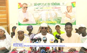 Violences électorales : Cheikh Abdou Mbacké Bara Dolly de la coalition Diam ak Ndiarign, s’insurge et accuse…