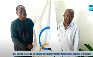 JOJ Dakar 2026 : Bonne nouvelle pour Pr. Kader Boye, nouveau président ...