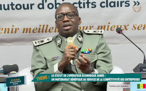 Mbaye Ndiaye, DG des Douanes, Préside un Panel de Haut Niveau à la FIDAK : Une Prestation Émouvante et Exemplaire