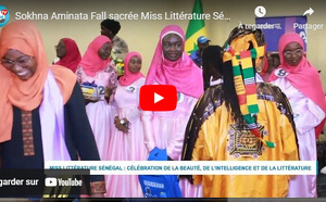 Sokhna Aminata Fall sacrée Miss Littérature Sénégal, elle représentera le pays au Bénin