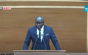 Assemblée nationale: Tafsir Thioye constate des régressions et une augmentation de la dette