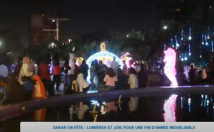 Dakar sous les lumières : Le centre-ville brille pour une fin d'année mémorable