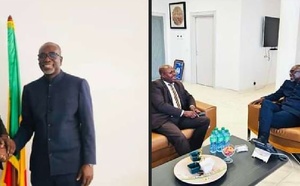 Formation Professionnelle et Technique : Le Ministre Amadou Moustapha Ndieck Sarre et Cheikh Mbow de la COSYDEP, en concertation