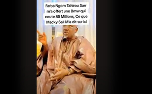 Farba Ngom :"Tahirou Sarr m'avait  offert une BMW de 85 millions"