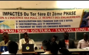 Sébikotane : Les impactés de la deuxième phase du TER en colère