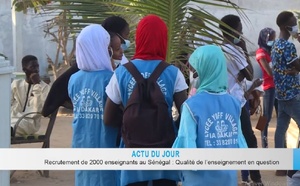 Recrutement de 2000 enseignants : Au Sénégal, la qualité de l’enseignement remise en question …