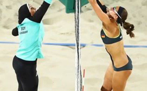 JO Rio 2016 : Cette photo de beach-volley fait le tour du monde