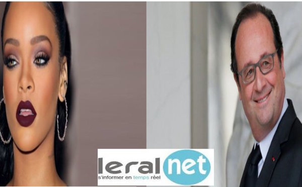 Réponse au Président Hollande à Rihanna : ‘’Chère @Rihanna, merci pour votre engagement…’’