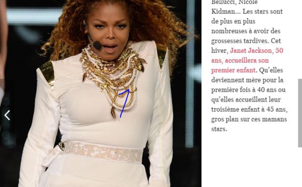 Janet Jackson, Madonna, Halle Berry, Monica Belluci, ces stars qui ont fait un bébé après 40 ans