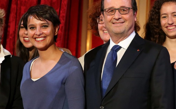 Najat Vallaud-Belkacem n’est "pas une intello" selon François Hollande