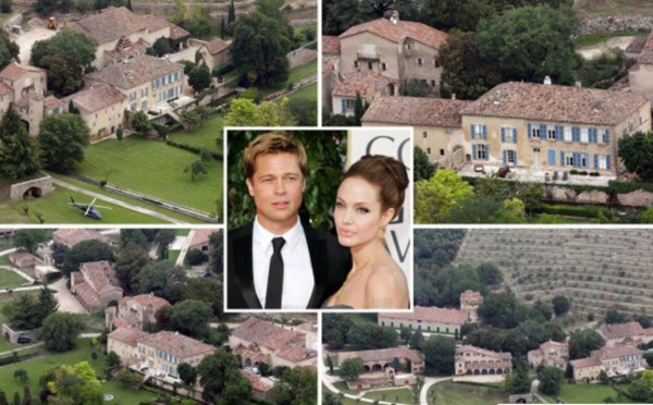 Brad Pitt et Angelina Jolie pourraient vendre leur château de Miraval (photos)