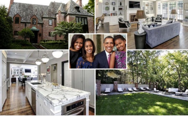 Photos : Regardez la belle maison où vont habiter Barack Obama et sa famille, après la Maison Blanche