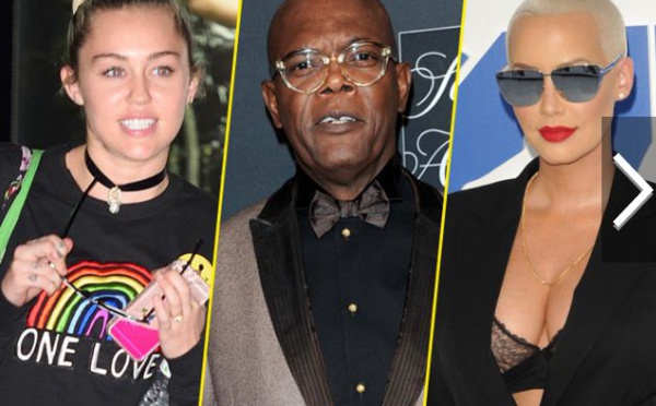 Donald Trump président :Miley Cyrus, Samuel L. Jackson, Amber Rose... ces stars qui devront tenir leurs promesses et quitter les USA