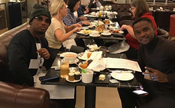 Samuel Etoo en toute complicité avec sa famille!!!