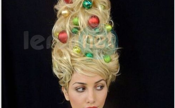 Coiffer ses cheveux en sapin de Noël est la nouvelle tendance beauté des fêtes