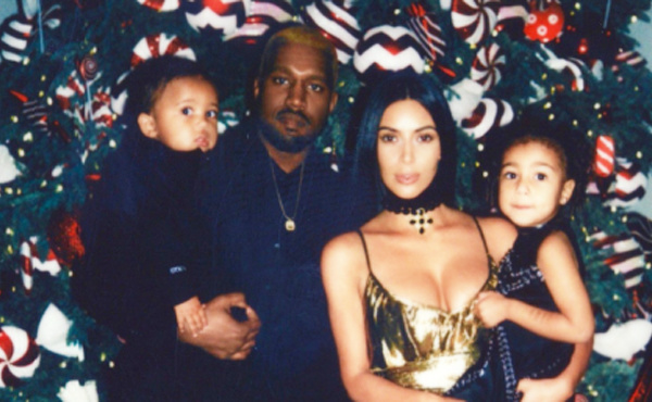 Cette photo postée par Kanye West pour Noël annonce-t-elle la fin de son mariage avec Kim Kardashian?