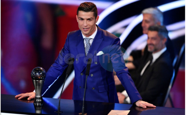 Photos : Cristiano sacré meilleur joueur de l’année 2016 par la Fifa