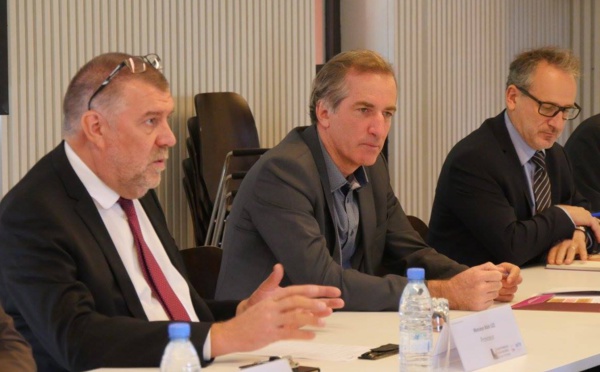 Photos : Visite de SEM Ambassadeur, Christophe BIGOT au lycée français Jean-Mermoz de Dakar, Sénégal