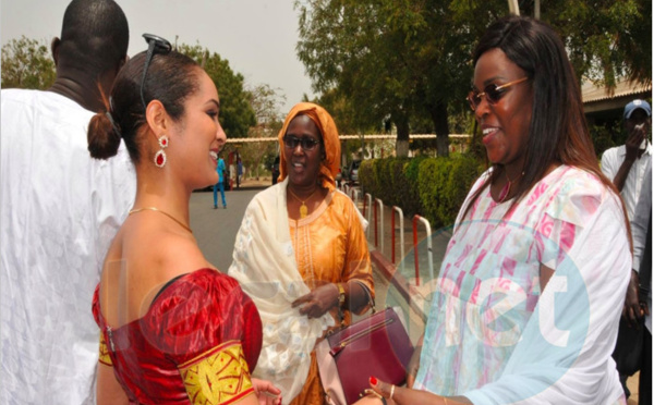 La femme de Abdou Aziz Mbaye et Marième Faye Sall