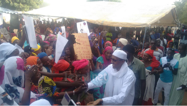 Photos: Abdoul Mbaye tisse sa toile à Matam en passant en passant par Louga 