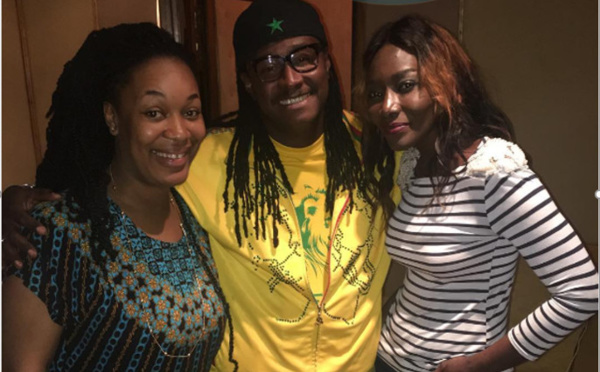 Photo- Dj Awadi, Coumba Gawlo, Josey une rencontre entre icônes de la musique africaine