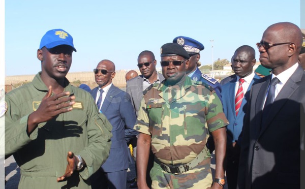 Revivez en images la cérémonie de la réception de deux aéronefs à la base aérienne Capitaine Mame Andalla Cissé