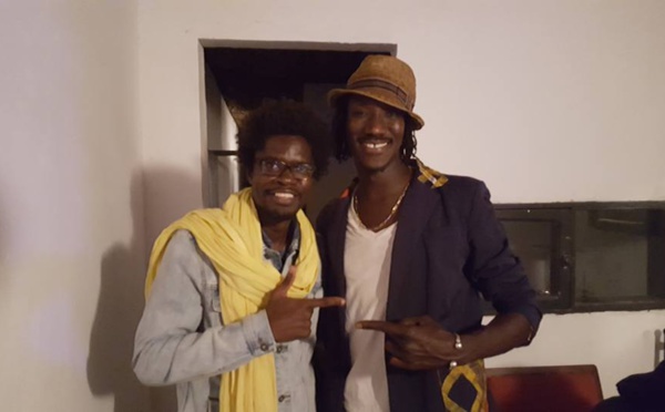 Les artistes Mao Sidibé et Mustapha Naham à l'Institut Français de Saint-Louis 